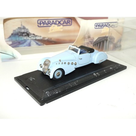 PEUGEOT 302 DARL'MAT Bleu PARADCAR 1:43