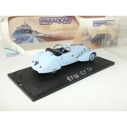PEUGEOT 302 DARL'MAT Bleu PARADCAR 1:43