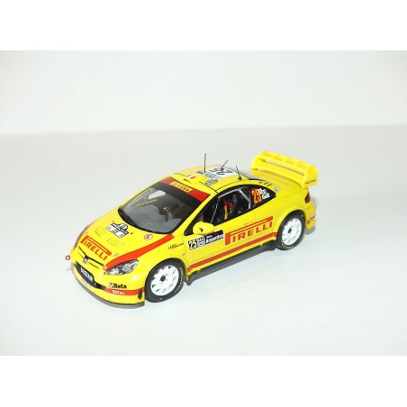 PEUGEOT 307 WRC RALLYE D'ARGENTINE 2006 GALLI IXO RAM246 1:43 3Ã¨me