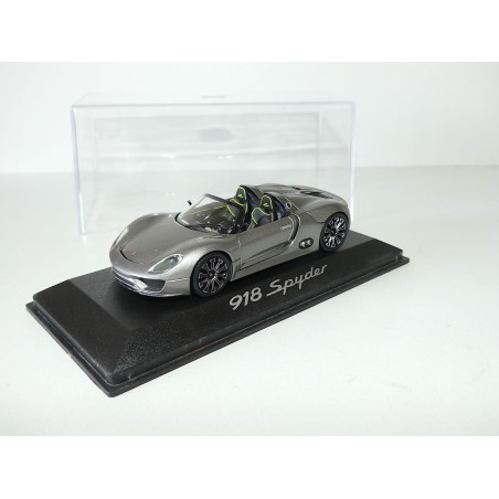 PORSCHE 918 SPYDER 2011 Gris MINICHAMPS 1:43