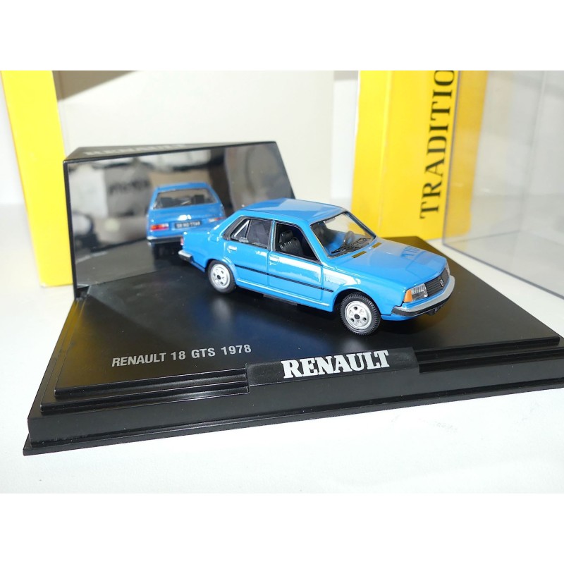 RENAULT 18 GTS Bleu NOREV 1:43