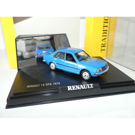 RENAULT 18 GTS Bleu NOREV 1:43