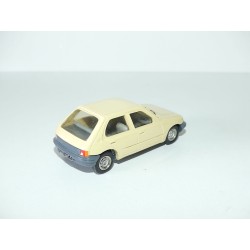 PEUGEOT 205 4 PORTES Beige KIT Monté MINI RACING 1:43 sans boite