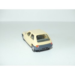 PEUGEOT 205 4 PORTES Beige KIT Monté MINI RACING 1:43 sans boite