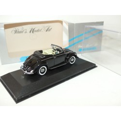 VW COCCINELLE CABRIOLET Noir MINICHAMPS 1:43