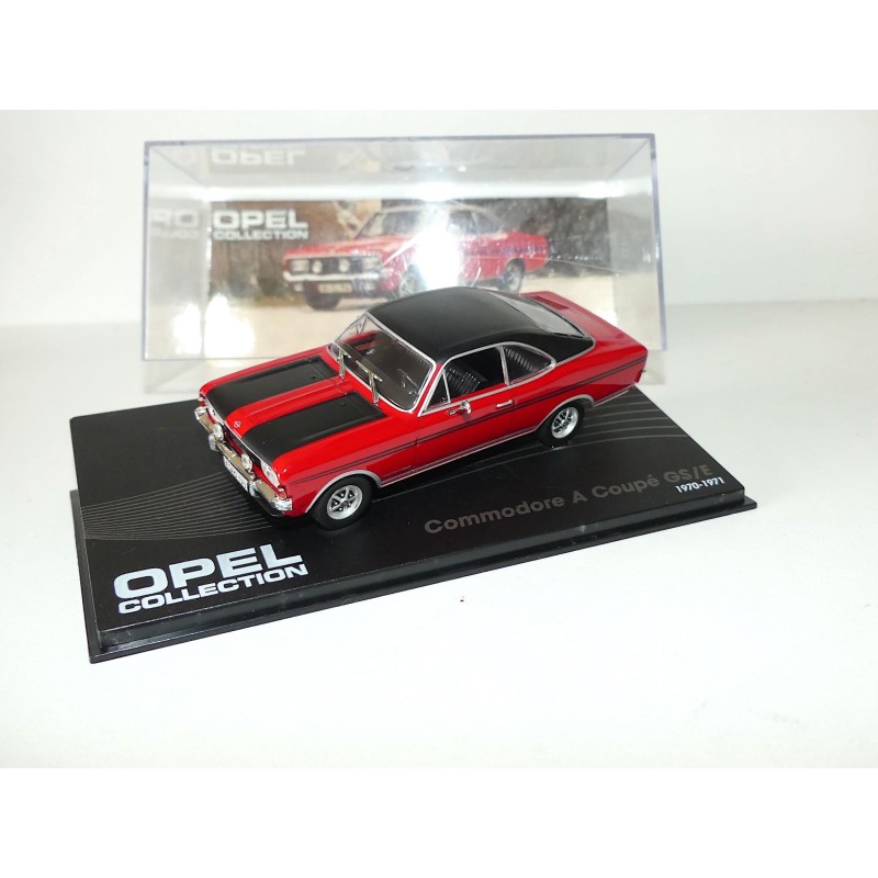 OPEL COMMODORE A COUPE GS/E Rouge 1970-71 ALTAYA 1:43