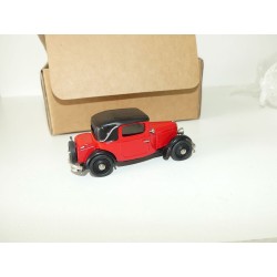 PEUGEOT 201 CONFORT Rouge et Noir KIT Monté EPOKIT 1:43 imperfection