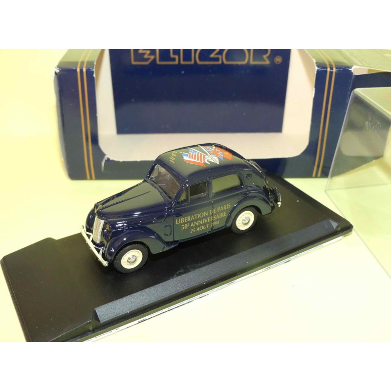 RENAULT JUVAQUATRE LIBERATION DE PARIS 50Ã¨me ANNIVERSAIRE 1994 ELIGOR 1014 1:43 