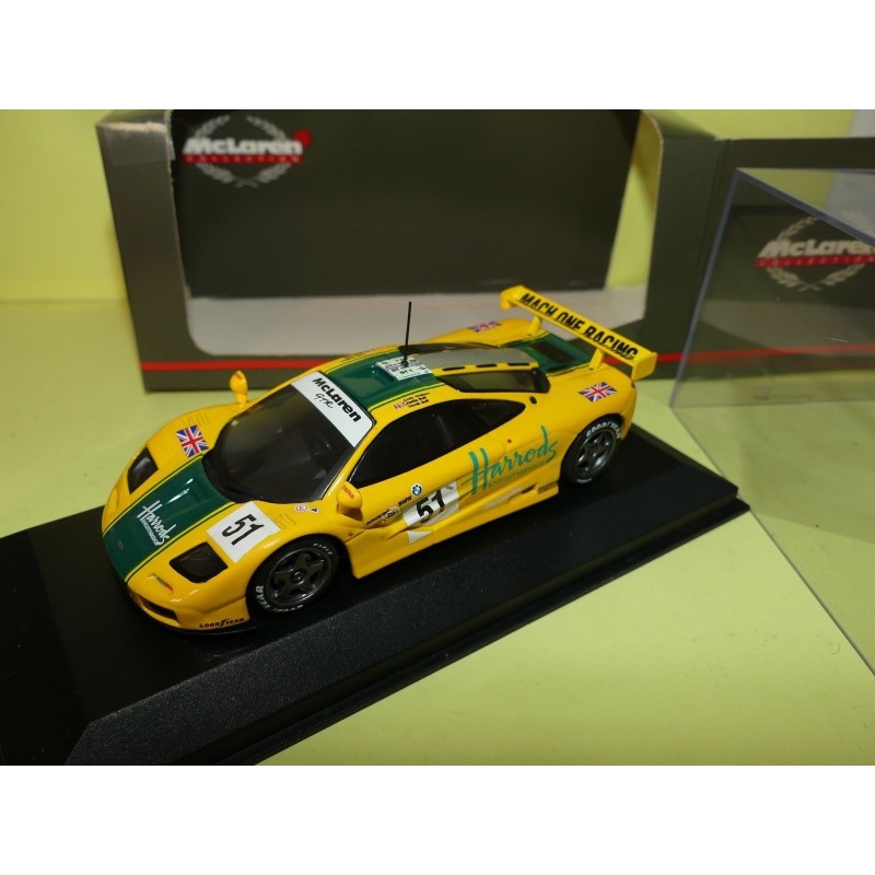 McLAREN F1 GTR N°51 LE MANS 1995 MINICHAMPS 1:43 Arrivée 3ème