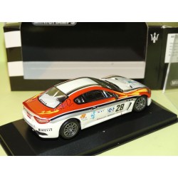 MASERATI GRAN TURISMO MC GT4 TEST CAR N°28 2010 SMURRA MINICHAMPS 1:43