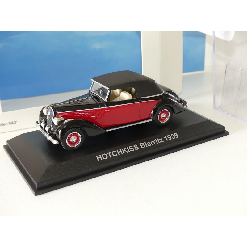 HOTCHKISS BIARRITZ 1939 Noir et Rouge NOREV 1:43