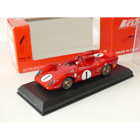 FERRARI 312 P SPY N°1 MONZA 1969 BEST 9227 1:43