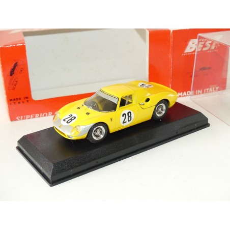 FERRARI 250 LM N°28 1000 Km DE PARIS 1966 BEST 9166 1:43