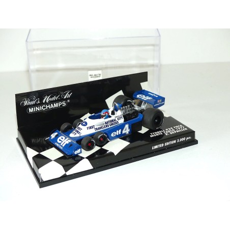 TYRRELL P34 FNCB GP DE MONACO 1977 P. DEPAILLER MINICHAMPS 1:43