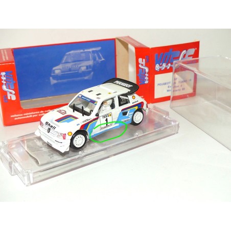 PEUGEOT 205 TURBO 16 RALLYE MONTE CARLO 1986 VITESSE 302 1:43 imperfection