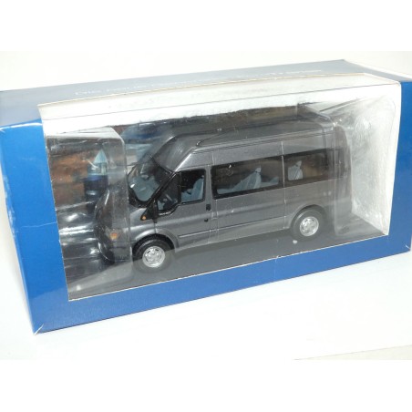 FORD TRANSIT 5ème généreation MINIBUS Gris Foncé MINICHAMPS 1:43