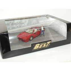 FERRARI 308 GTS VILLENEUVE CAR 1982 Rouge BEST 200302 1:43