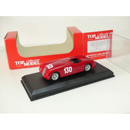 MASERATI 6C SPORT N°130 1947 Rouge TOP MODEL TMC163 1:43