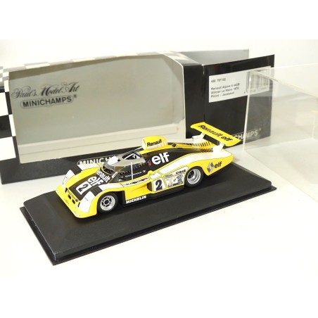RENAULT ALPINE A442 B NÂ°2 LE MANS 1978 MINICHAMPS 1:43 ArrivÃ©e 1er