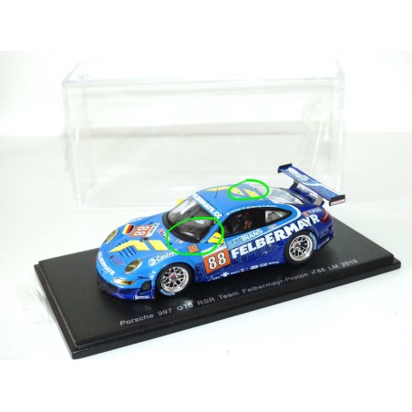 PORSCHE 997 GT3 RSR N°77 LE MANS 2010 SPARK S2583 1:43