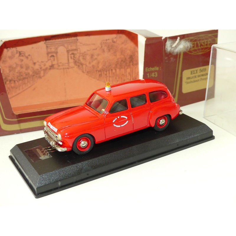 RENAULT FREGATE AMBULANCE POMPIERS ELYSEE 569 1:43