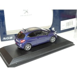 PEUGEOT 208 3 Portes Bleu Virtuel NOREV 1:43