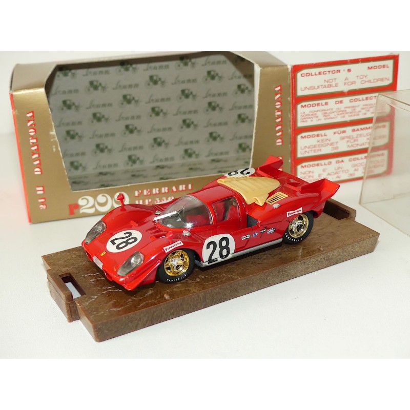 FERRARI 512 S NÂ°28 24 HEURES DAYTONA 1970 BRUMM R200 1:43 3Ã¨me