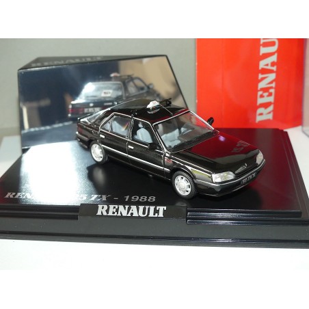 RENAULT 25 TX Phase 2 1988 TAXI PARISIEN Noir NOREV 1:43