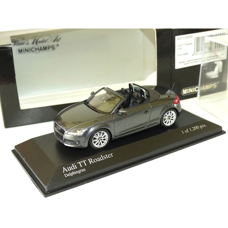 AUDI TT ROADSTER 8J 2006 Gris MINICHAMPS 1:43