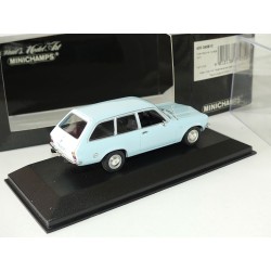 OPEL ASCONA A VOYAGE 1970 Bleu MINICHAMPS 1:43