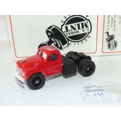 CAMION STUDEBAKER 1950 SEMI TRACTOR Rouge US MODEL MINT US-27 1:43