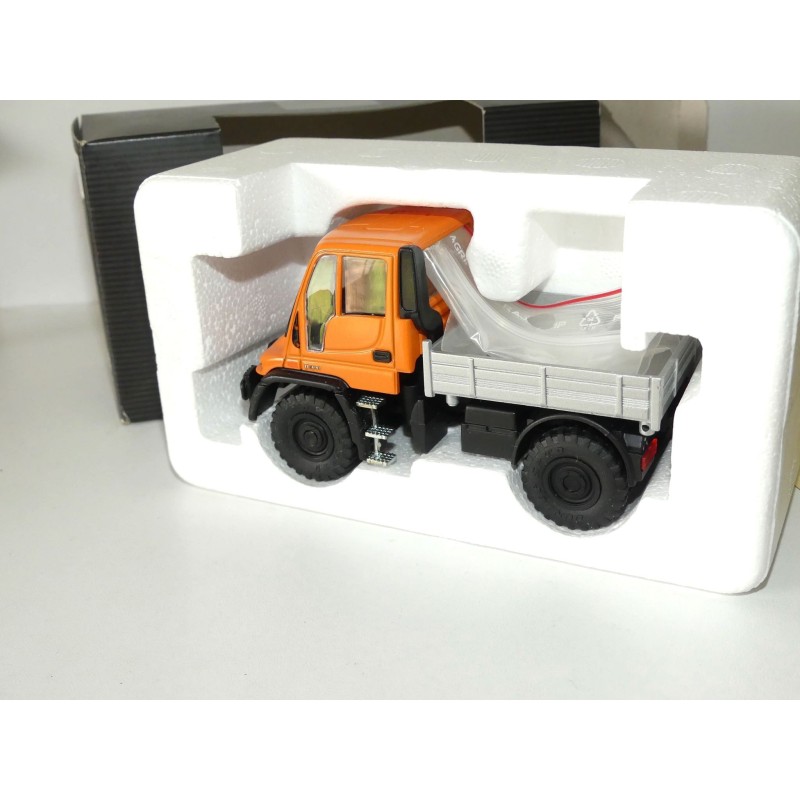 Modèle Réduit NZG Mercedes Unimog U140 - Échelle 1/43, Résine, Occasion
