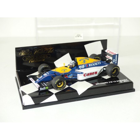 WILLIAMS RENAULT FW15 GP 1993 D. HILL MINICHAMPS 1:43