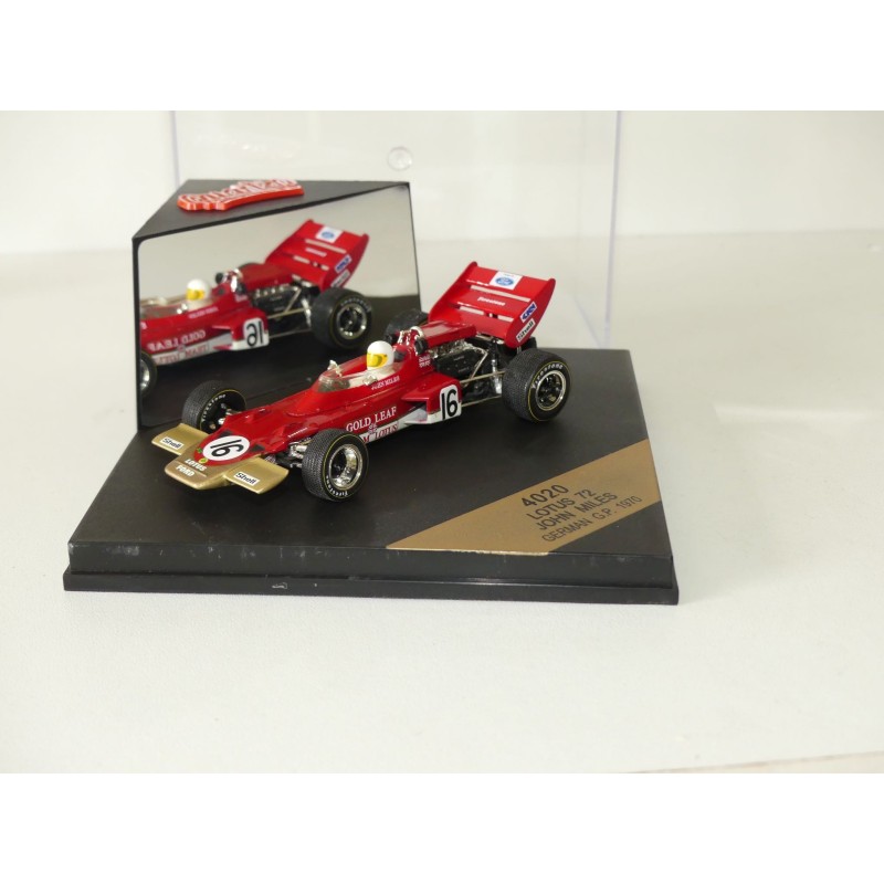 LOTUS 72 GP D'ALLEMAGNE 1970 J. MILES QUARTZO 4020 1:43
