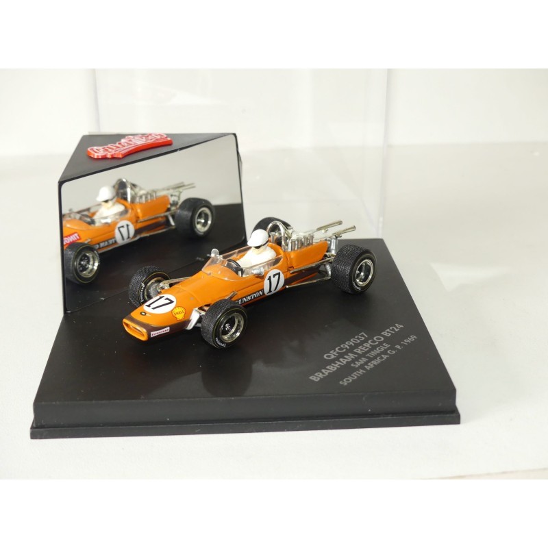 BRABHAM REPCO BT24 GP D'AFRIQUE DU SUD 1969 S. TINGLE QUARTZO QFC99037 1:43
