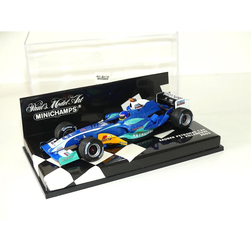 SAUBER PETRONAS C24 GP 2005 J. VILLENEUVE MINICHAMPS 1:43