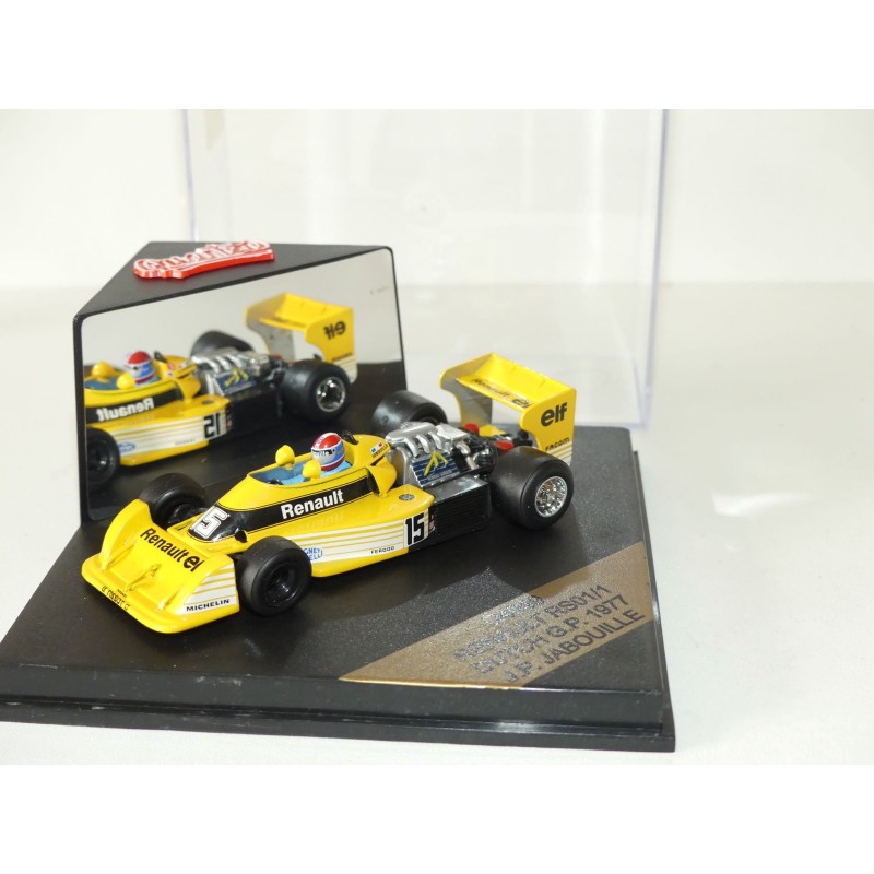 RENAULT RS01/1 GP D'ALLEMAGNE 1977 J.P. JABOUILLE QUARTZO 4049 1:43