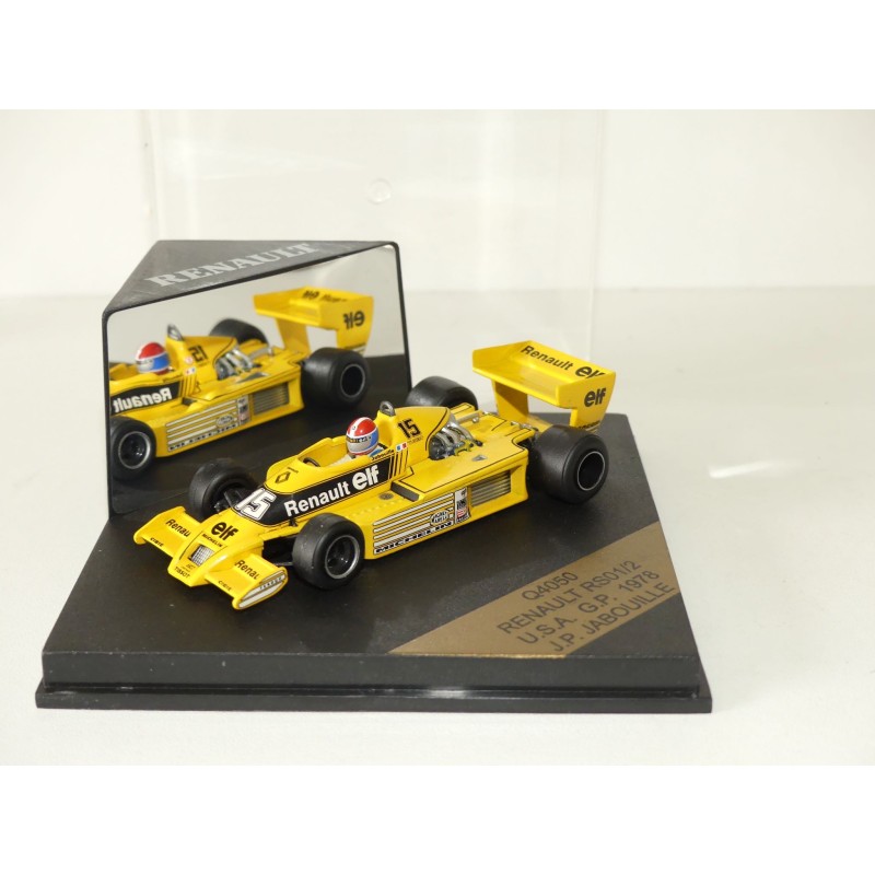 RENAULT RS01/2 GP DES USA 1978 J.P.  JABOUILLE QUARTZO 4050 1:43