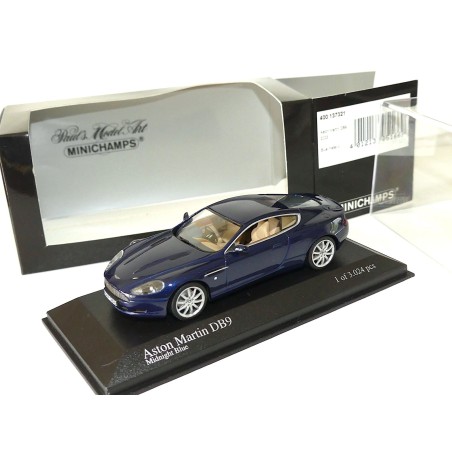 ASTON MARTIN DB9 2003 Bleu MINICHAMPS 1:43