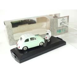 FIAT 500 1957 avec SCOOTER Vert VITESSE 008 1:43