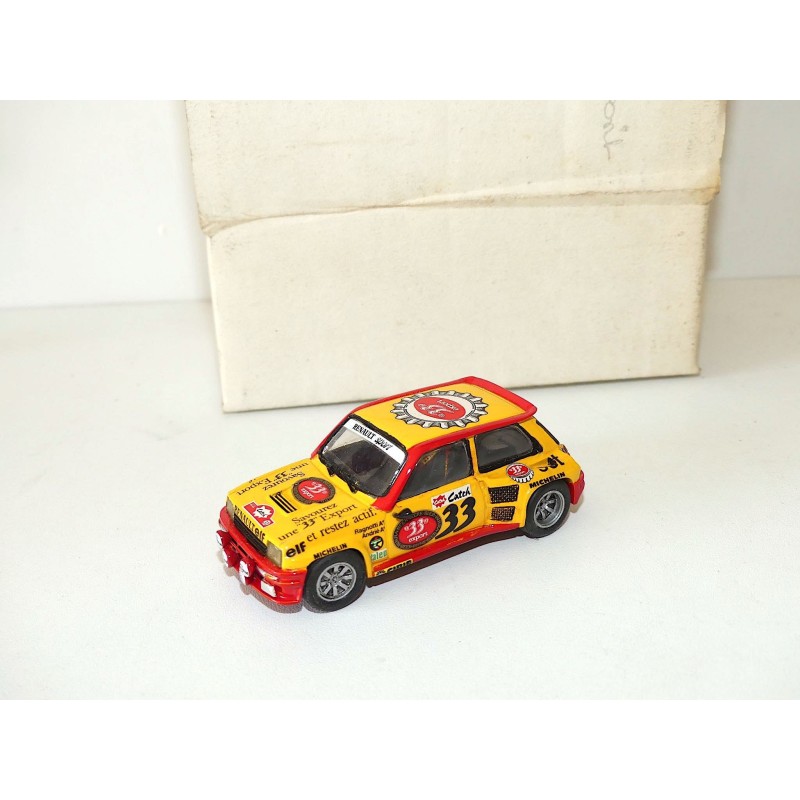 RENAULT 5 TURBO 33 EXPORT RALLYE DE LA REUNION 1982 J. RAGNOTTI KIT Monté DUTHY 43 1:43