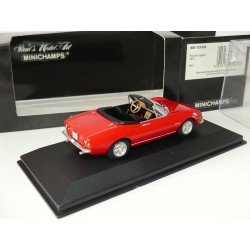 FIAT DINO SPIDER Rouge MINICHAMPS 1:43