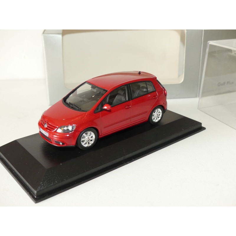 VW GOLF PLUS Rouge MINICHAMPS 1:43