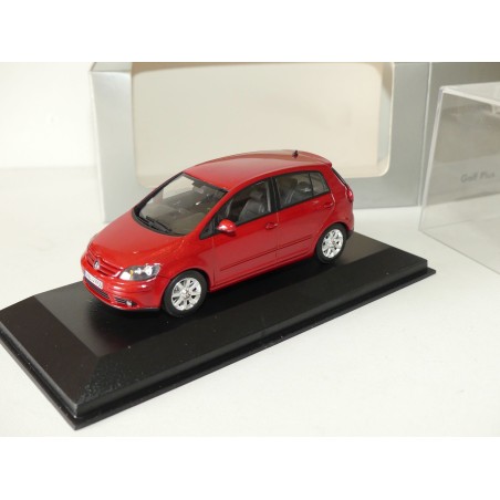 VW GOLF PLUS Rouge MINICHAMPS 1:43