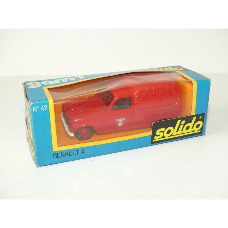 RENAULT 4 POMPIERS SOLIDO 1:43