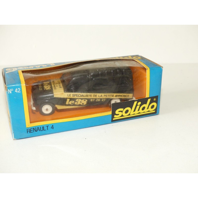 RENAULT 4 LE 38 LE SPECIALISTE DES PETITES ANNONCES SOLIDO 1:43