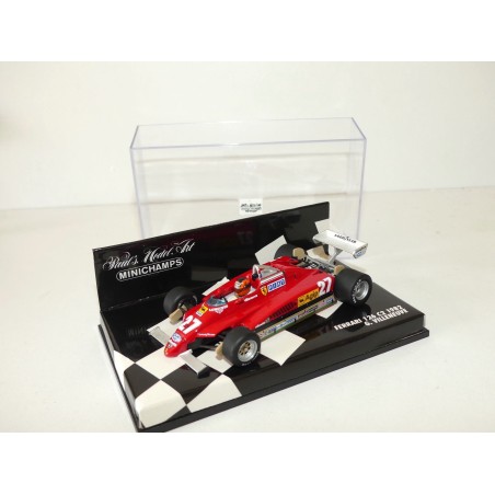 FERRARI 126 C2 GP 1982 G. VILLENEUVE MINICHAMPS 1:43