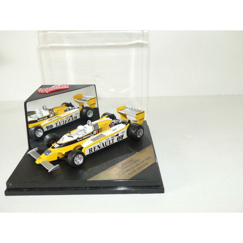 RENAULT RE21 GP DU BREZIL 1980 ARNOUX QUARTZO 4039 1:43