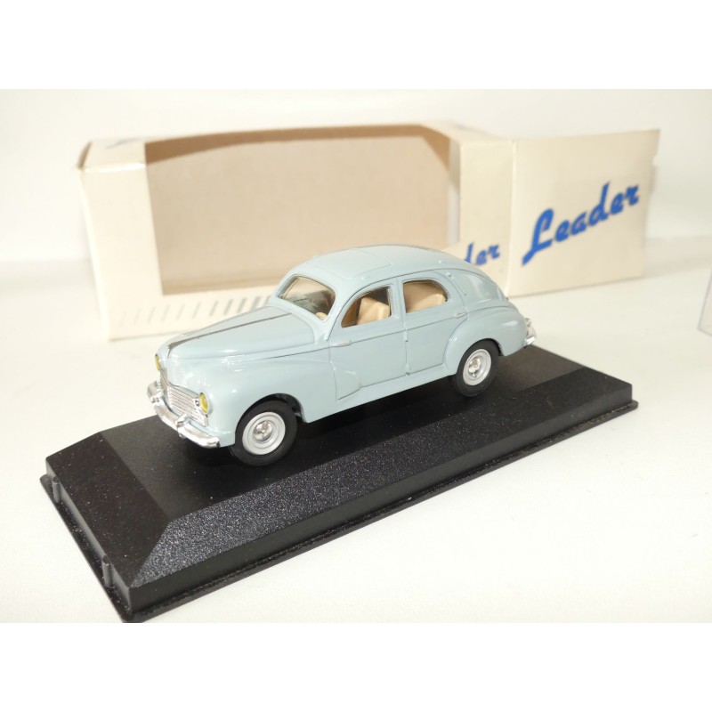PEUGEOT 203 PETITE LUNETTE 1951 Bleu LEADER 2110 1:43