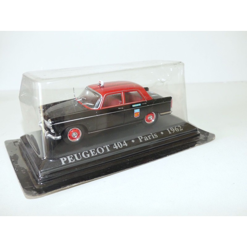 PEUGEOT 404 TAXI DE PARIS 1962 ALTAYA 1:43 blister